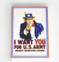 Tile 2 x 3 с изображением "I want you for US army"