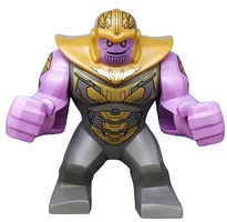 Thanos with Dark Bluish Gray Armor (sh576)