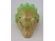 Bionicle Mask of Jungle &#40;Unity&#41; with Marbled Trans-Bright Green Pattern (24155pb02 / 6135032)