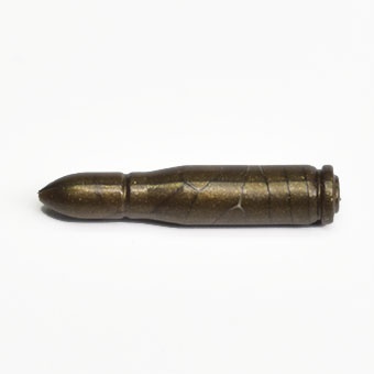 Снаряд (размер 15 мм) цвет бронзовый