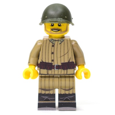 Шлем СШ-40 С РЕМЕШКОМ на козырьке. для фигурок лего