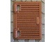 Window 1 x 2 x 3 Shutter with Hinges and Handle (60800a)